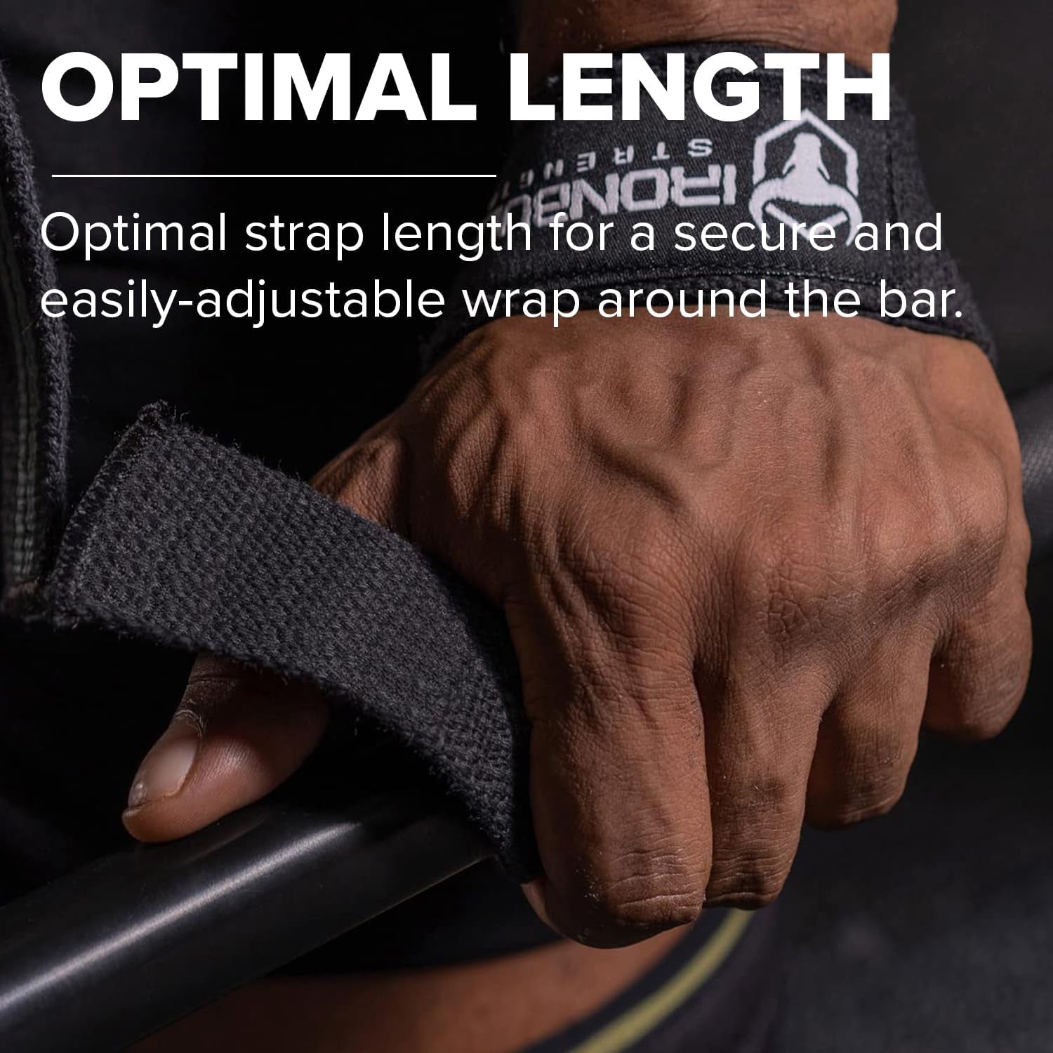 Lifting Wrist Straps for Weightlifting (1 Pair) – Padded Lifting Straps for Deadlifts, Powerlifting, Strength Training & Bodybuilding – Gym Straps for Men & Women