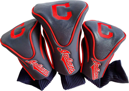 MLB Adult-Unisex 3 Pack Contour Head Covers