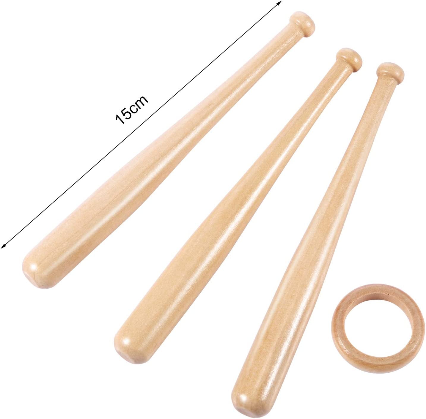 Baseball Stand Holders Balls Display Bat Wooden Stand Holder Display Centerpieces Tables for Baseball Sports Lover